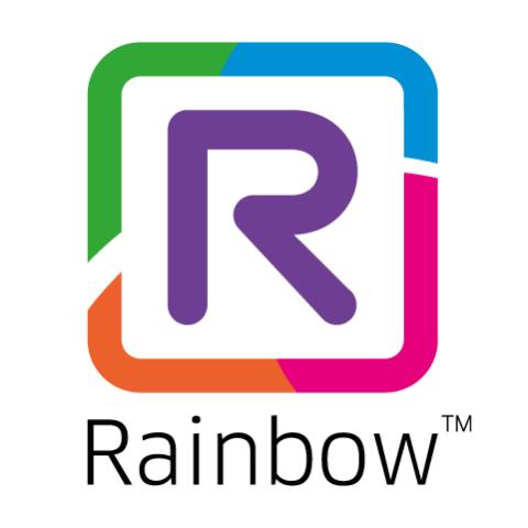Rainbow logo Rainbow logo