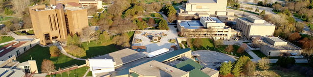 the roof of a building the roof of a building