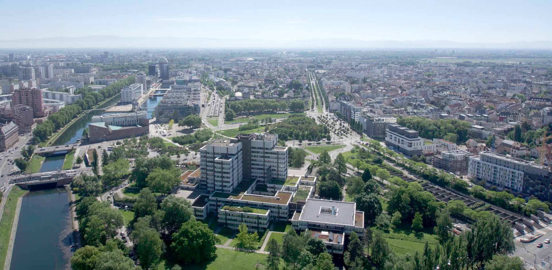 City scape strasbourg eurometropolis