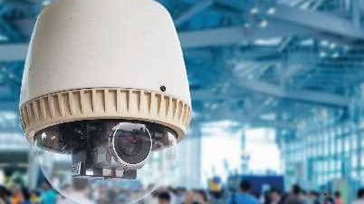 Video surveillance in an airport Video surveillance in an airport