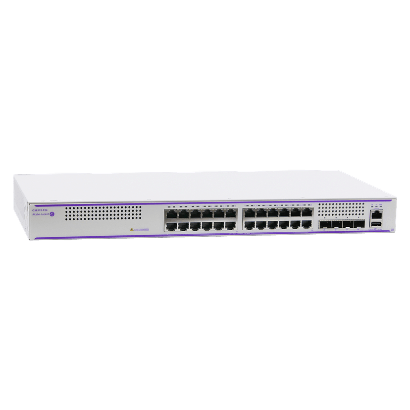 OmniSwitch 6370 Stackable Gigabit and Multi-Gigabit Ethernet Switch